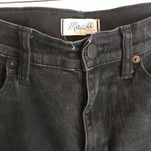 MADEWELL HIGH RISE SKINNY